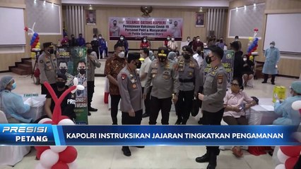 Kapolri Meminta Jajarannya untuk Meningkatkan Keamanan
