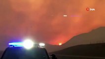 ABD'nin Kuzey Dakota eyaletinde orman yangını: gökyüzü dumanla kaplandı