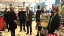 Nevşehir Valisi Becel, alışveriş merkezlerini denetledi
