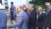 Cumhurbaşkanı Erdoğan, yıkılan Cevizdere Köprüsü’nde incelemelerde bulundu