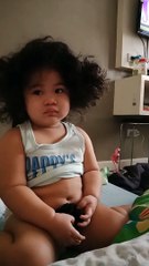 my little sister is looking for her baby