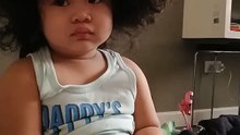 my little sister is looking for her baby