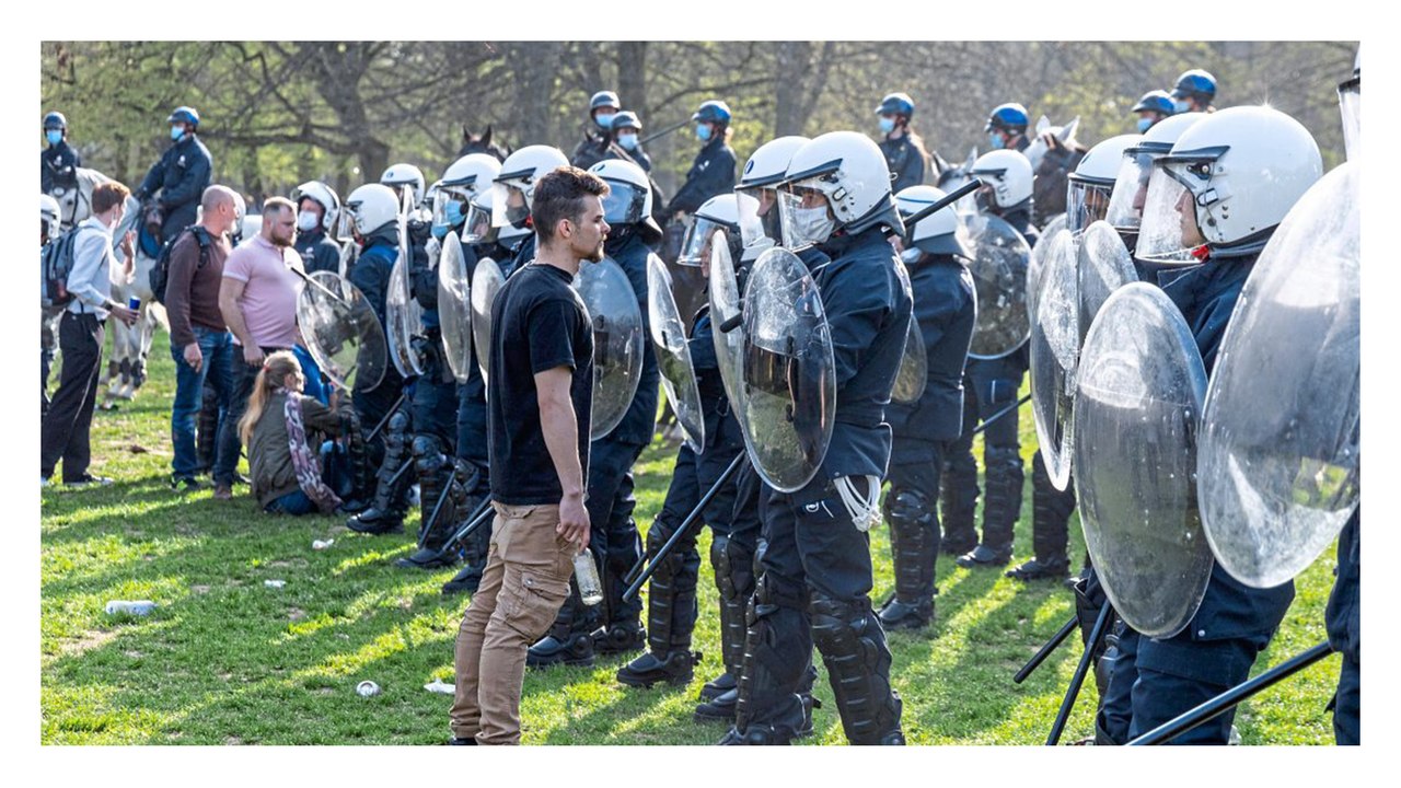 Brüssel: Polizei löst Massenveranstaltung auf