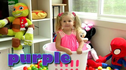 How kids Play With Balls ll Diana Play with Balls