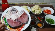 ফুলকপি দিয়ে মাছের ঝোল  - Bengali Fish Curry Recipe - Fulkopi Diye Rui Macher Jhol