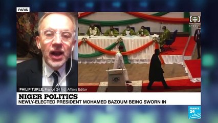 Niger president Mohamed Bazoum to be sworn in after 'attempted coup'