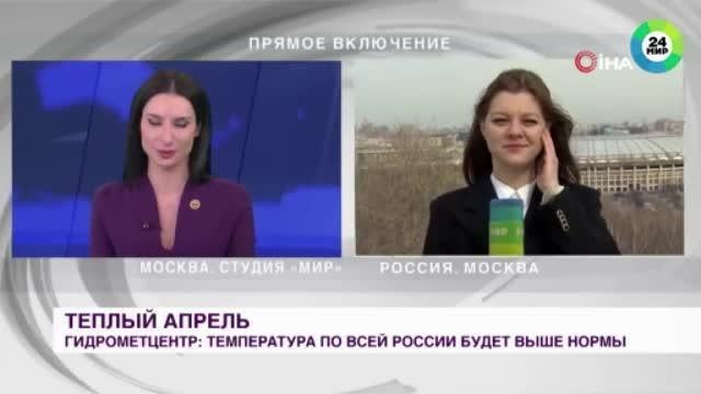 - Rus muhabir mikrofonunu canlı yayında köpeğe kaptırdı