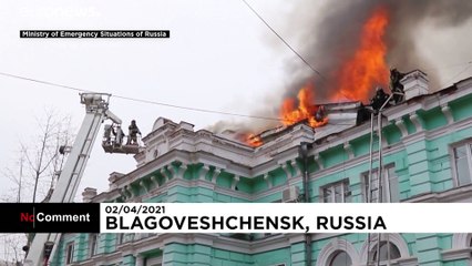 RUSSIA FAR EAST HOSPITAL FIRE