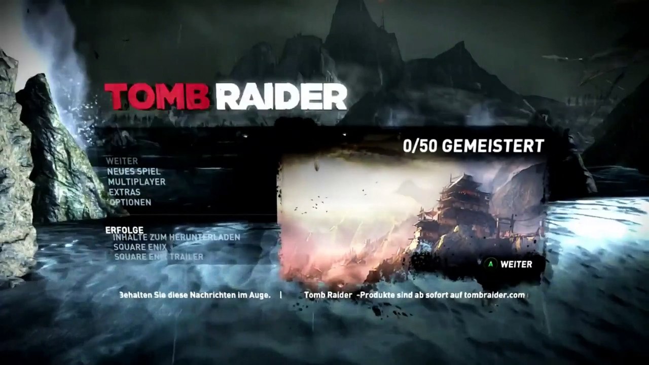 #001 | Lets Play Tomb Raider 2013 Xbox 360 | German | Deutsch
