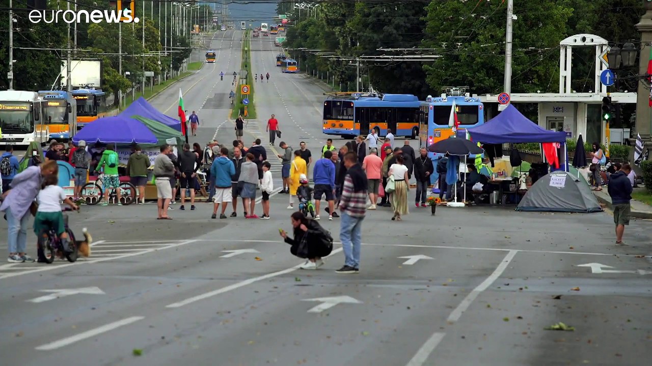 Protestparteien in Bulgarien
