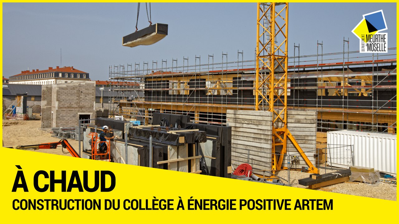[A CHAUD] -  Construction du collège à énergie positive ARTEM