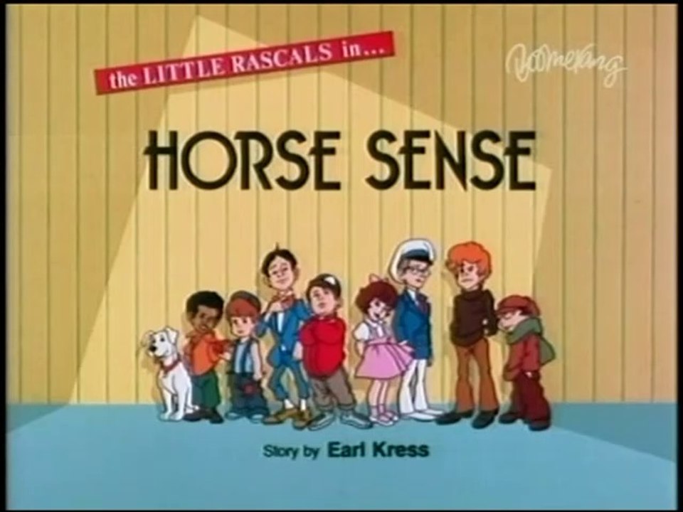 Die kleinen Strolche - 15. Entscheidung auf der Pferderennbahn / Die kleinen Strolche machen Überstunden