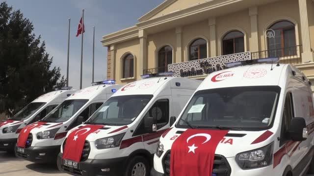 4'ü ambulans 19 yeni araç ekiplerin hizmetine sunuldu