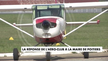 La réponse de l’aéroclub à la maire de Poitiers