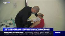 Vaccinodrome au stade de France: les premières doses ont été injectées