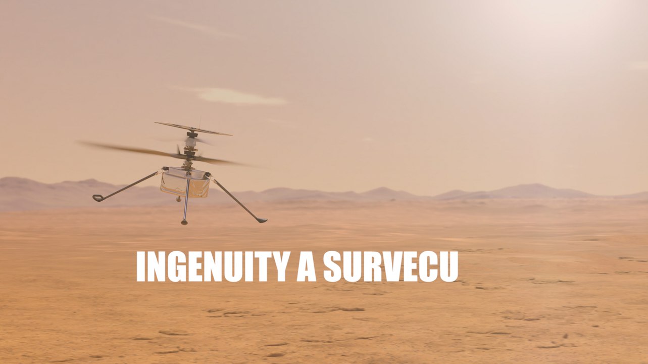 L'hélicoptère Ingenuity de la NASA a survécu à sa première nuit sur Mars