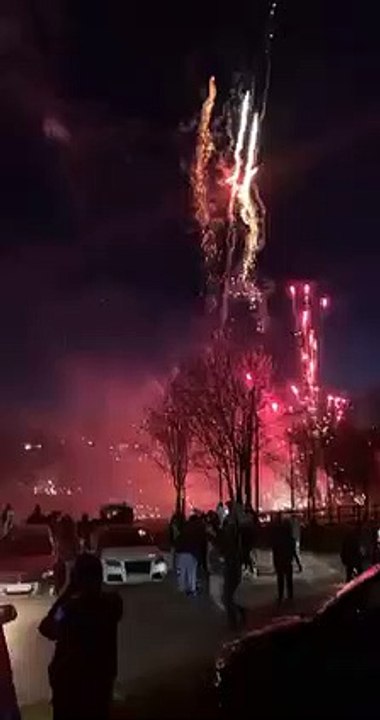 Fireworks set off in memory of young Sheffield dad killed in M1 crash