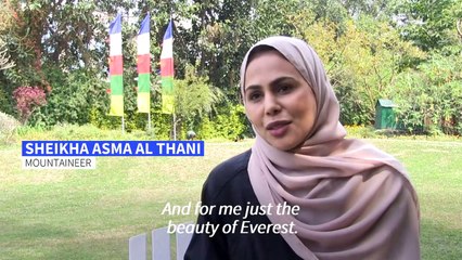 Qatar royal prepares for Everest climb, hopes to 'inspire' women