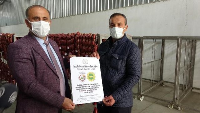 'İncirliova Deve Sucuğu'na coğrafi işaret