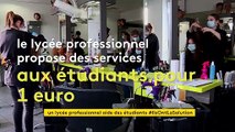Au Havre, un lycée professionnel propose des services aux étudiants pour 1 euro