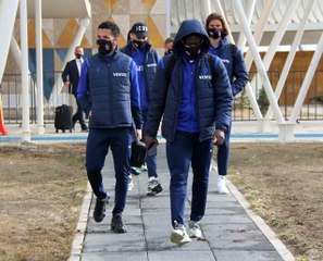 Trabzonspor kafilesi Sivas'a geldi