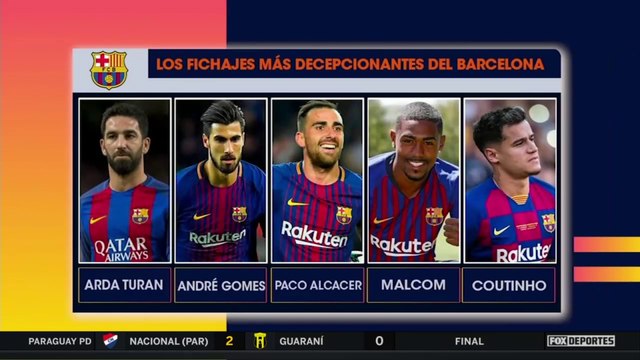 Los peores fichajes del Barcelona en los últimos años: Agenda FS