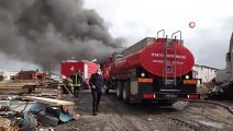 Uşak OSB’de iplik fabrikasında korkutan yangın