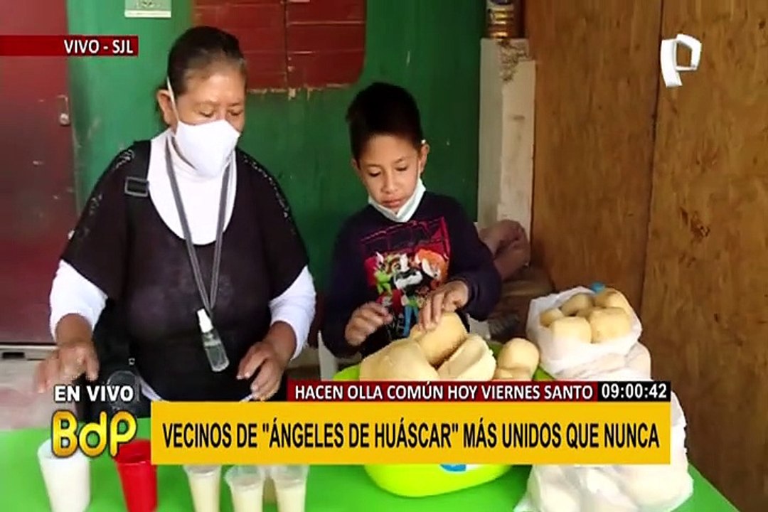 Vecinos de olla común “Ángeles de Huáscar” sin pescado en viernes Santo