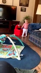 Kiddo Gets Ear Buds Backward