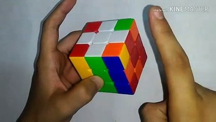 How To Make First Layer Of Rubik'S Cube In Hindi