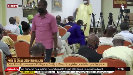 Panel du Grand Groupe Républicain - Residence Mamoune Dakar