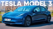 On a laissé la TESLA Model 3 rouler (presque) TOUTE SEULE !