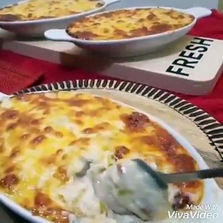 Gratin Fruits De Mer. Seafood Gratin