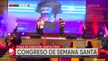 Casa de Oración inicia un congreso juvenil y parroquias realizan actividades litúrgicas