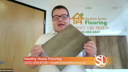 Max Thompson of Healthy Home Flooring offers a worry-free lifetime guarantee