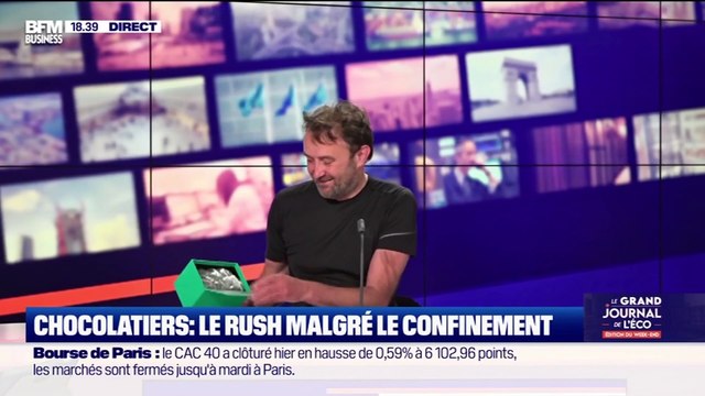 Patrick Roger (Artisan chocolatier) : Les chocolatiers ouverts malgré la crise - 02/04