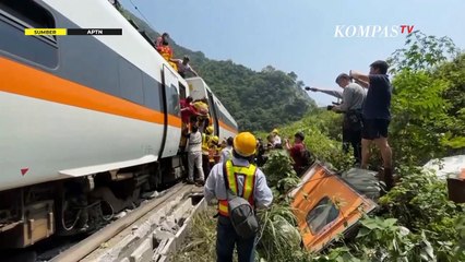Kecelakaan Kereta Api di Taiwan, Sebanyak 51 Orang Dilaporkan Tewas