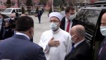 Diyanet İşleri Başkanı Erbaş, Büyükşehir Belediye Başkanı Gürkan'ı ziyaret etti