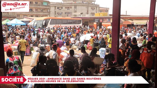 Pâques 2021 : Ambiance dans les gares routières à quelques heures de la célébration