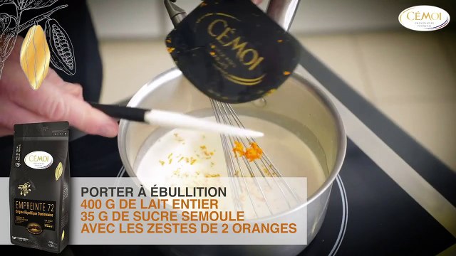 Découvrez 3 Recettes De Chocolat Chaud Réalisées À Base De Chocolat Cémoi Par Franck Michel