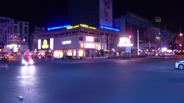 EDİRNE/KIRKLARELİ/TEKİRDAĞ - Trakya sokağa çıkma kısıtlamasıyla sessizliğe büründü