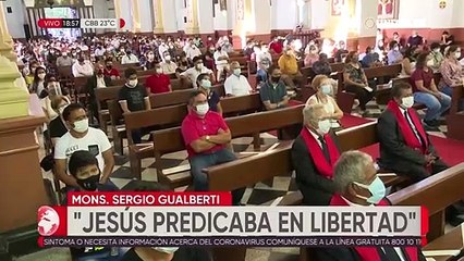Monseñor Gualberti reflexiona sobre la vida tiempos difíciles
