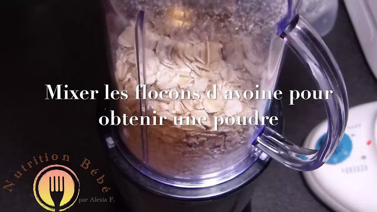 Idée De Petit-Déjeuner Pour Bébé [6 Mois+] | Compote Et Flocon D'Avoine