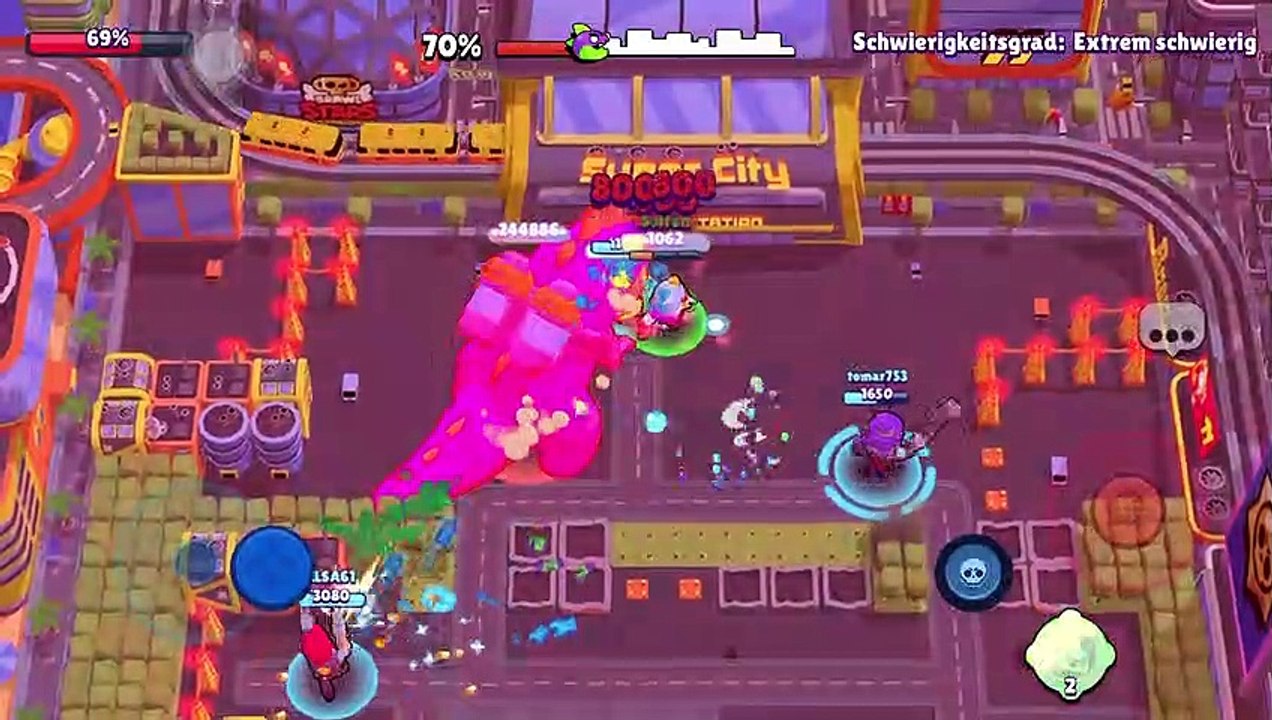 S0ltan TV Brawl Stars Super - City - Chaos Extrem schwierig