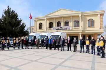 Edirne'de koronavirüsle mücadelede yeni araçlar hizmete alındı