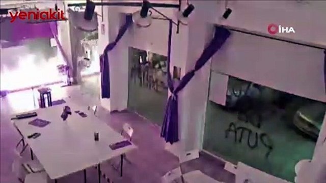 İspanyada parti binasına molotoflu saldırı