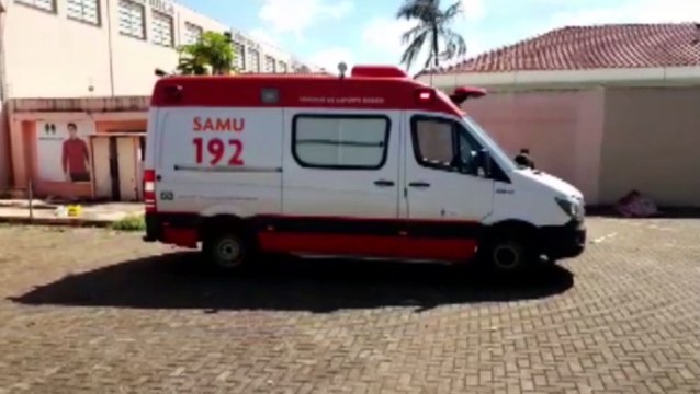 Samu atende jovem com crise convulsiva na Avenida Carlos Gomes