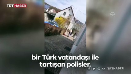 Almanya'da polisin silahla vurduğu 66 yaşındaki Türk ağır yaralandı