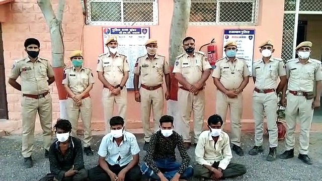 वृद्ध की हत्या के चार आरोपी गिरफ्तार