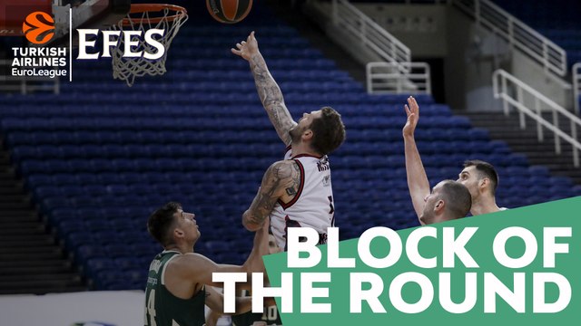 Efes Block of the Round: Vladimir Micov, AX Armani Exchange Milan